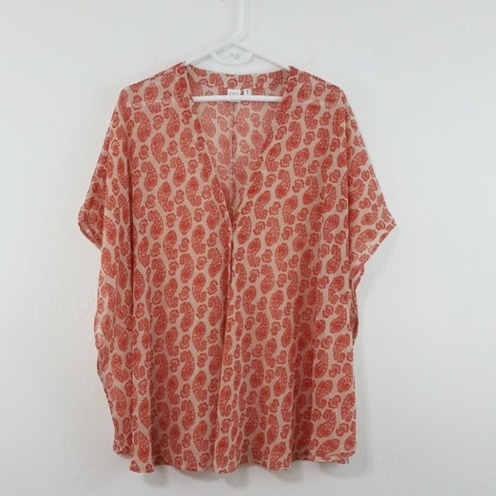 Nordstrom BP red Kimono